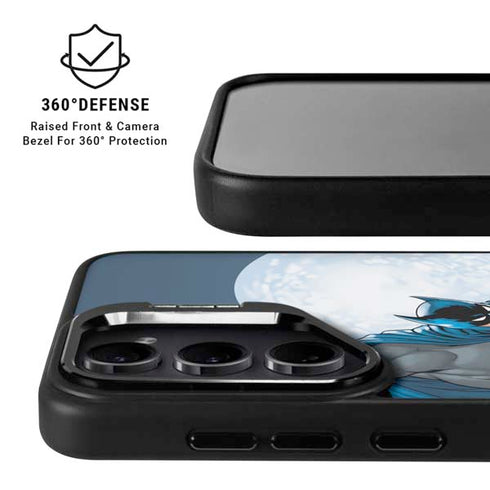 DC Comics Batman Watches Over the City Galaxy S24 Plus Kickstand Case